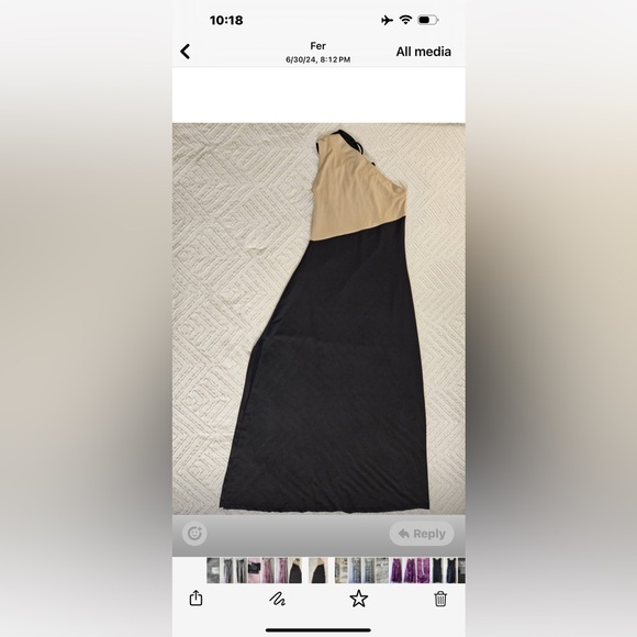 Mandinga Venecia Maxi Dress Gently Worn and Washed Item Size M - Picture 3 of 4